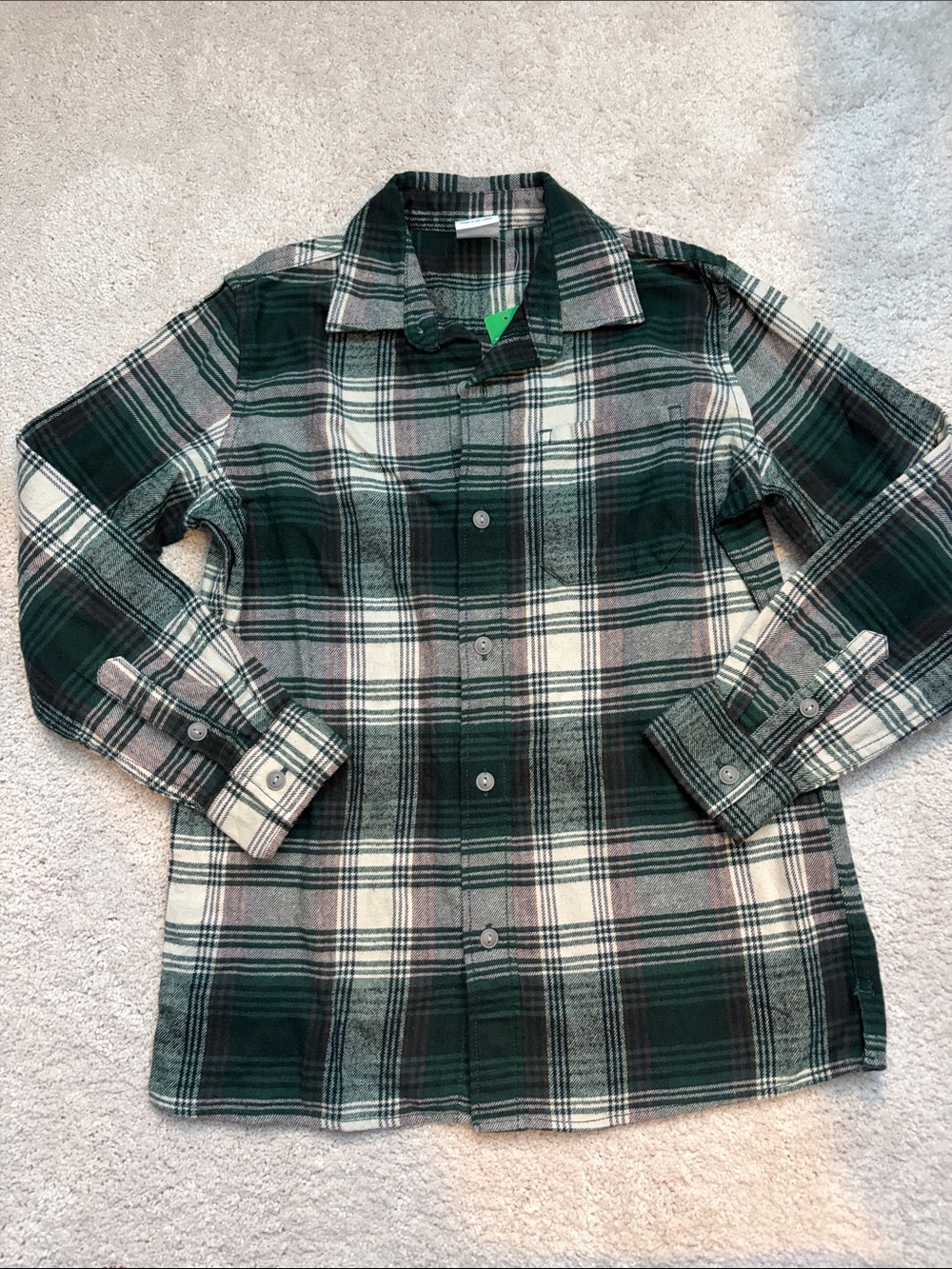 NWT GAP Kids Flannel Shirt, 8